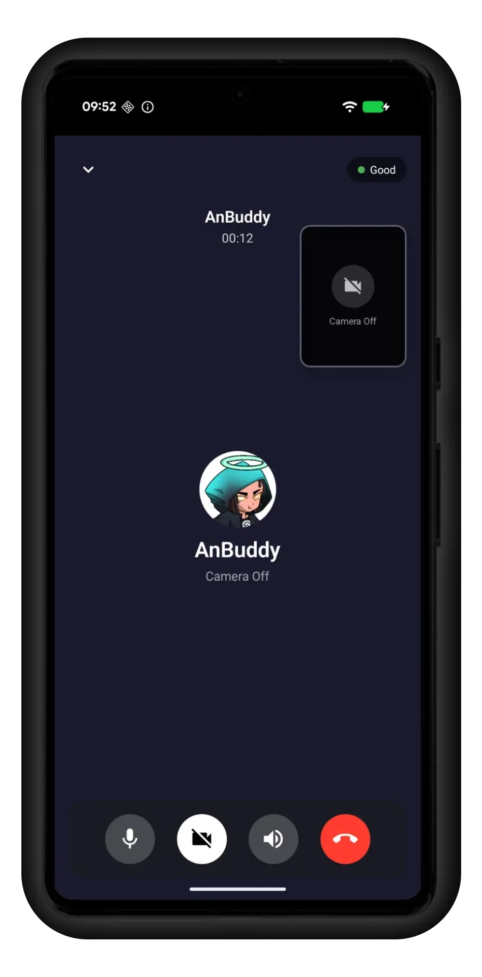 A private AnChat video call